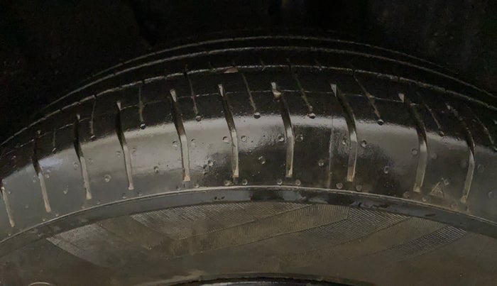 2023 Tata PUNCH ADVENTURE CAMO AMT, Petrol, Automatic, 17,161 km, Left Rear Tyre Tread