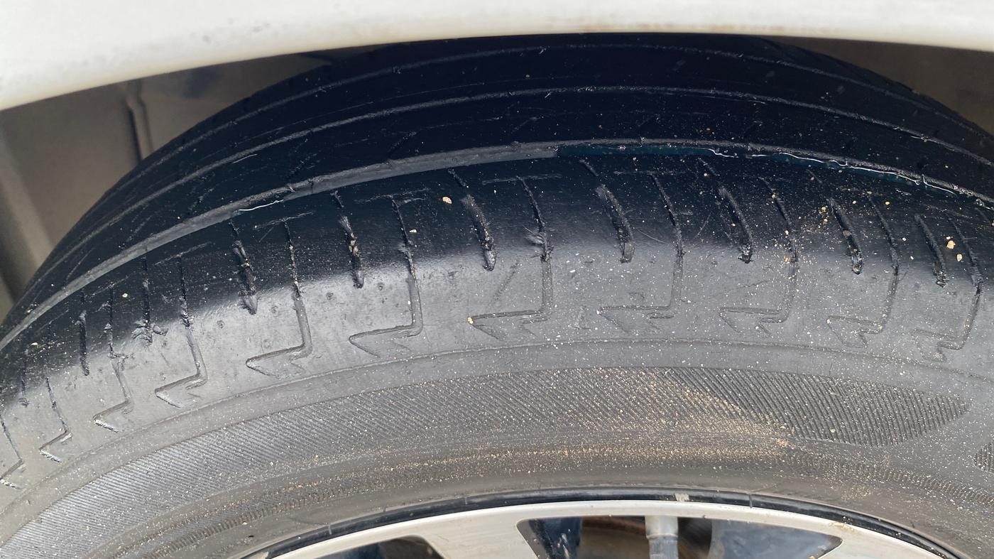 2023 Maruti Celerio VXI, Petrol, Manual, 54,698 km, Left Front Tyre Tread