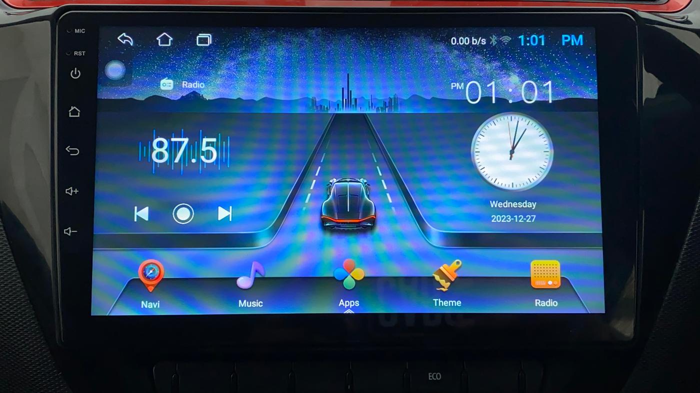 2017 Tata Tiago WIZZ EDITION PETROL, Petrol, Manual, 58,073 km, Infotainment System