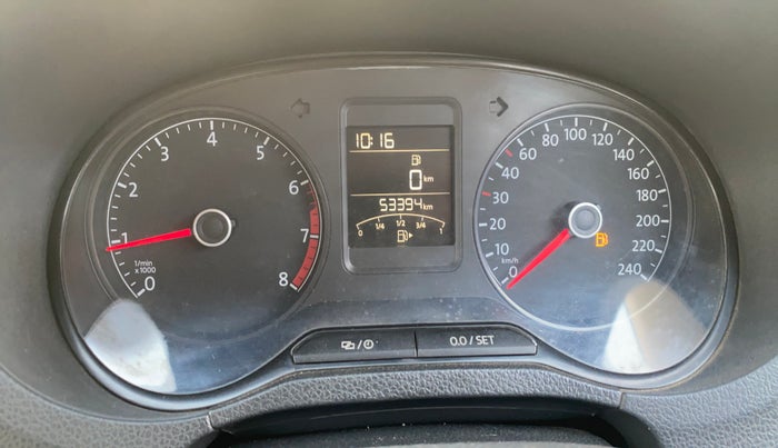 2016 Volkswagen Ameo HIGHLINE1.2L, Petrol, Manual, 53,385 km, Odometer Image