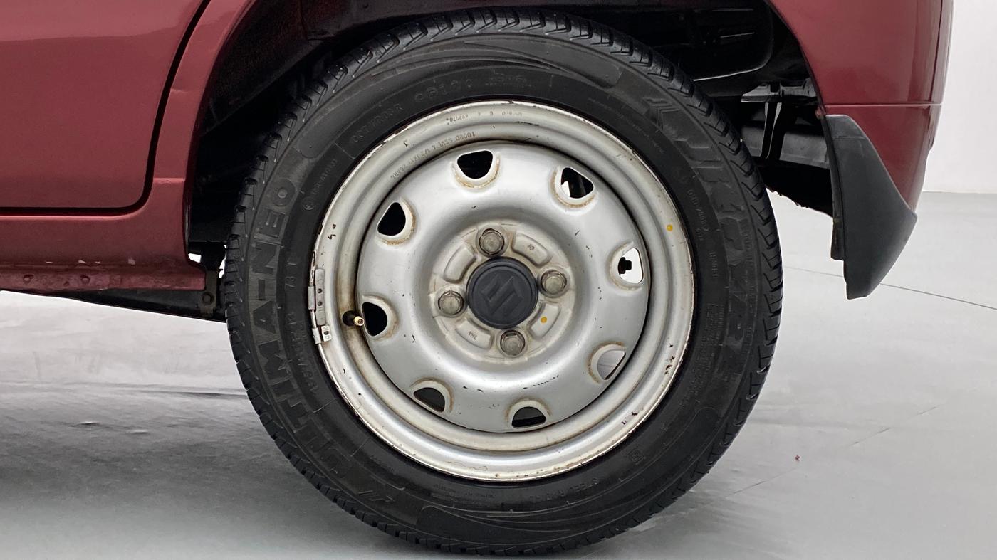 2010 Maruti Alto K10 LXI P, Petrol, Manual, 28,906 km, Left Rear Wheel