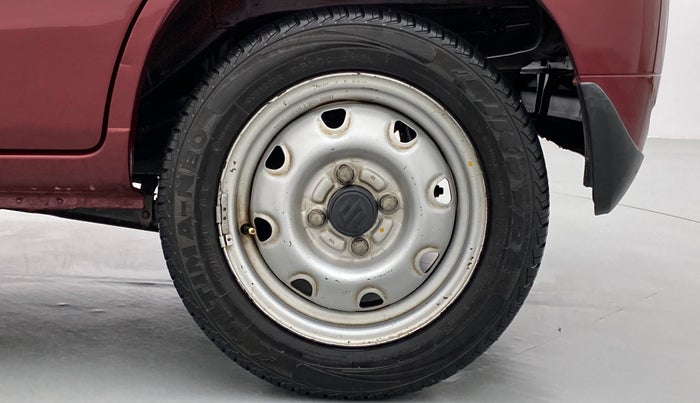 2010 Maruti Alto K10 LXI P, Petrol, Manual, 28,906 km, Left Rear Wheel