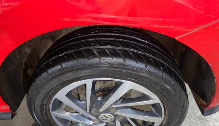 2022 Volkswagen Polo COMFORTLINE 1.0L TSI, Petrol, Manual, 27,546 km, Left Rear Tyre Tread