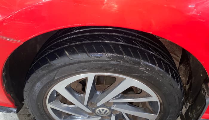 2022 Volkswagen Polo COMFORTLINE 1.0L TSI, Petrol, Manual, 27,546 km, Left Front Tyre Tread