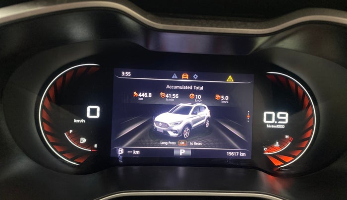 2023 MG ASTOR SAVVY 1.5 CVT, Petrol, Automatic, 19,617 km, Odometer Image