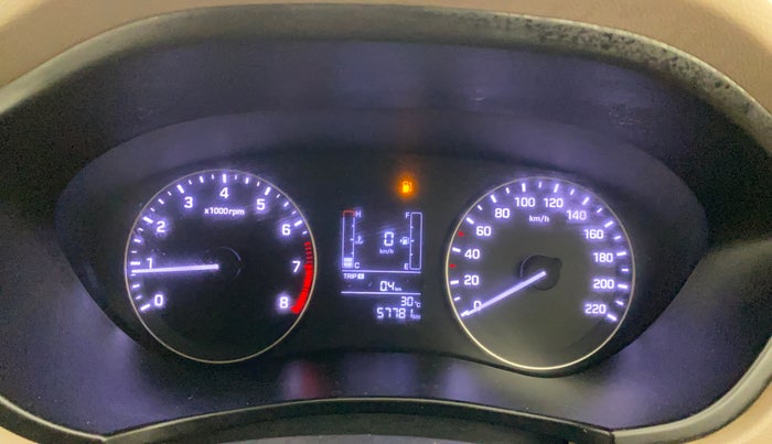 2017 Hyundai Elite i20 SPORTZ 1.2, Petrol, Manual, 57,780 km, Odometer Image