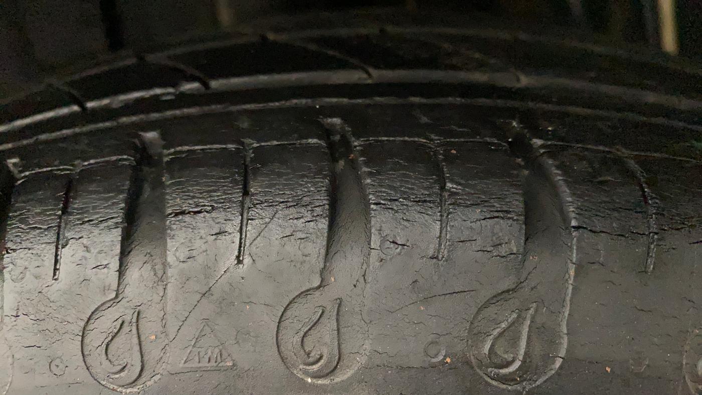 2020 Renault Kwid RXT 0.8, CNG, Manual, 50,191 km, Right Rear Tyre Tread