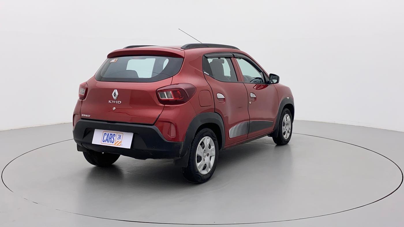 2020 Renault Kwid RXT 0.8, CNG, Manual, 50,191 km, Right Back Diagonal