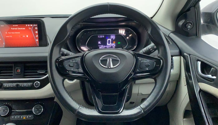 2021 Tata NEXON XZA PLUS (O) PETROL, Petrol, Automatic, 38,160 km, Steering Wheel Close Up