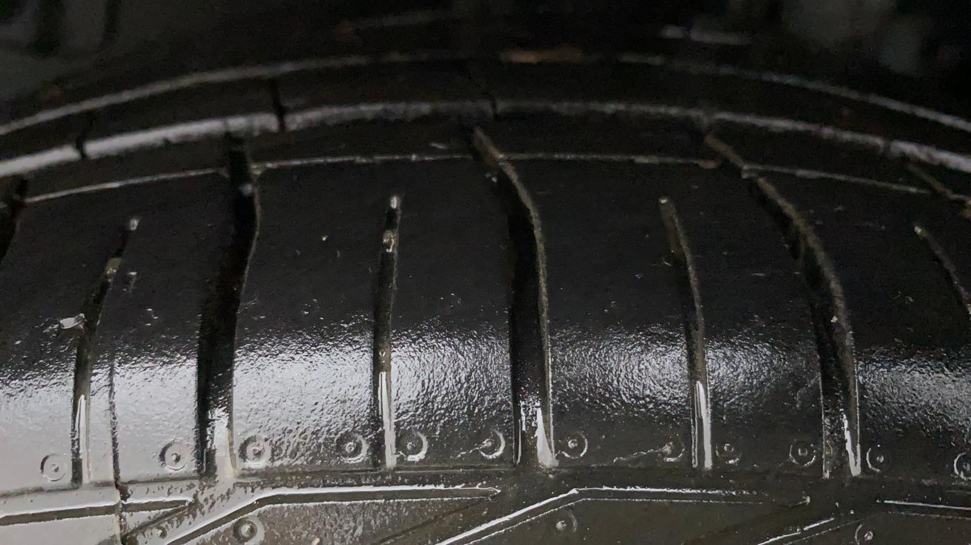 2021 Tata NEXON XZA PLUS (O) PETROL, Petrol, Automatic, 38,160 km, Left Rear Tyre Tread