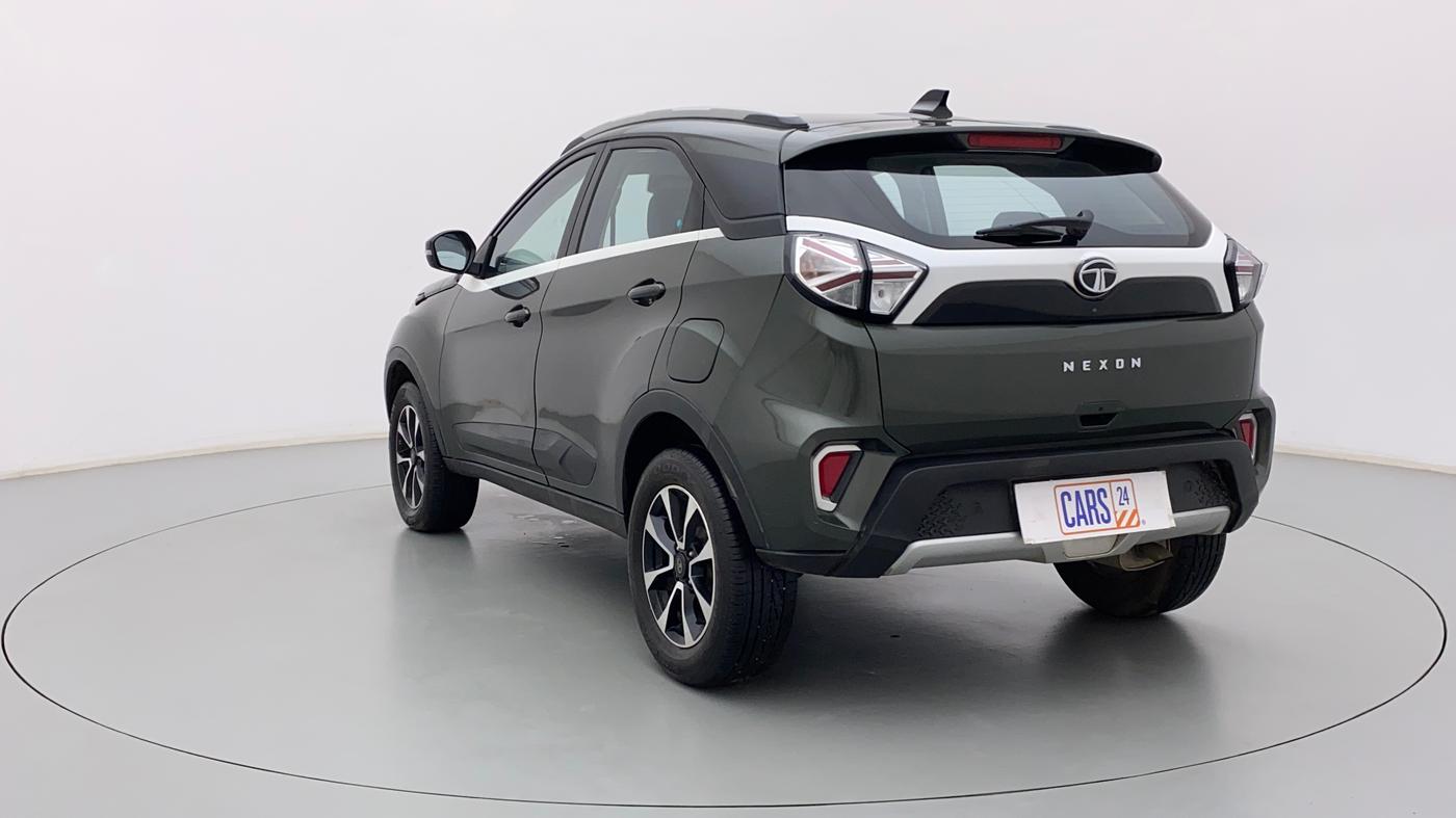2021 Tata NEXON XZA PLUS (O) PETROL, Petrol, Automatic, 38,160 km, Left Back Diagonal