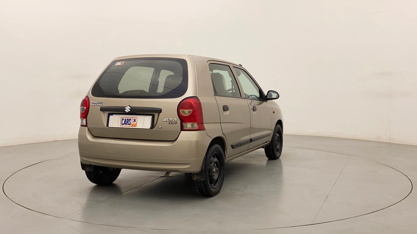 2011 Maruti Alto K10 VXI, Petrol, Manual, 77,098 km, Right Back Diagonal