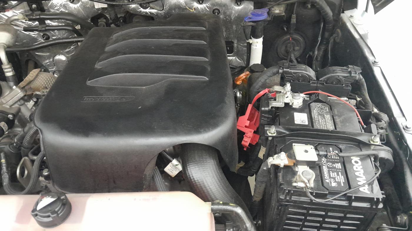 2024 Mahindra Thar LX P 2WD AT HT, Petrol, Automatic, 31,978 km, Engine View - Left