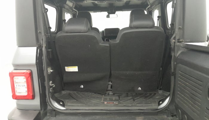 2024 Mahindra Thar LX P 2WD AT HT, Petrol, Automatic, 31,978 km, Boot Inside