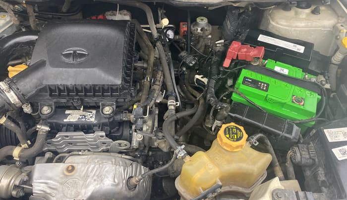 2021 Tata NEXON XZ PETROL, CNG, Manual, 75,926 km, Engine View - Left