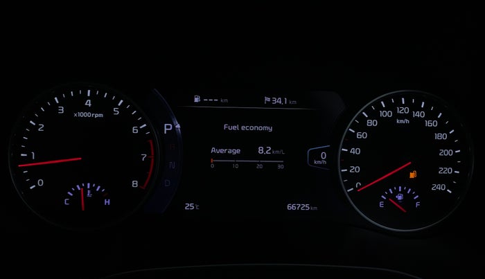 2019 KIA SELTOS GTX PLUS DCT 1.4 PETROL, Petrol, Automatic, 66,722 km, Odometer Image
