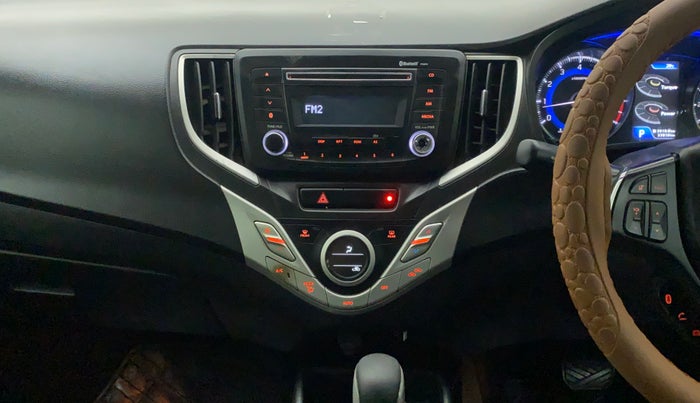 2016 Maruti Baleno ZETA CVT PETROL 1.2, Petrol, Automatic, 33,818 km, Air Conditioner
