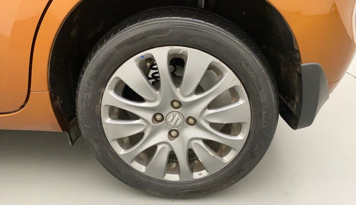 2016 Maruti Baleno ZETA CVT PETROL 1.2, Petrol, Automatic, 33,818 km, Left Rear Wheel