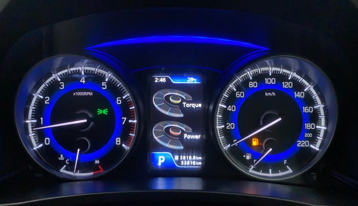 2016 Maruti Baleno ZETA CVT PETROL 1.2, Petrol, Automatic, 33,818 km, Odometer Image