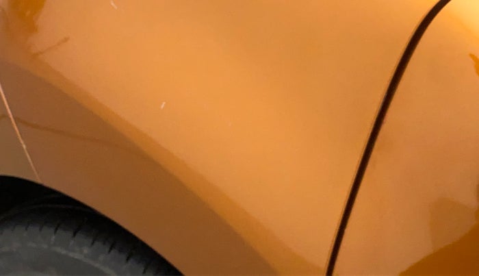 2016 Maruti Baleno ZETA CVT PETROL 1.2, Petrol, Automatic, 33,818 km, Right quarter panel - Minor scratches