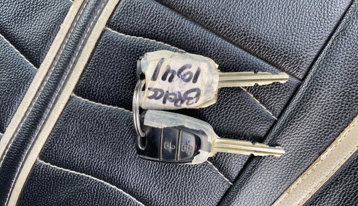 2014 Hyundai Grand i10 MAGNA 1.2 KAPPA VTVT, Petrol, Manual, 38,602 km, Key Close Up