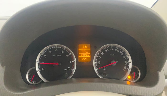 2016 Maruti Ertiga ZXI, Petrol, Manual, 21,078 km, Odometer Image