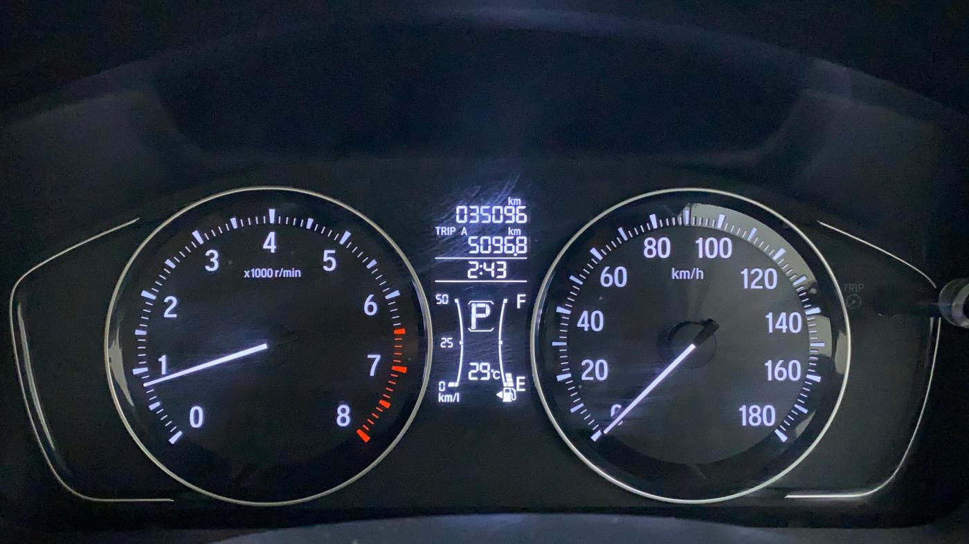 2022 Honda Amaze 1.2L I-VTEC VX CVT, Petrol, Automatic, 35,568 km, Odometer Image