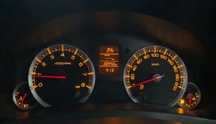 2013 Maruti Swift ZXI, Petrol, Manual, 20,431 km, Odometer Image