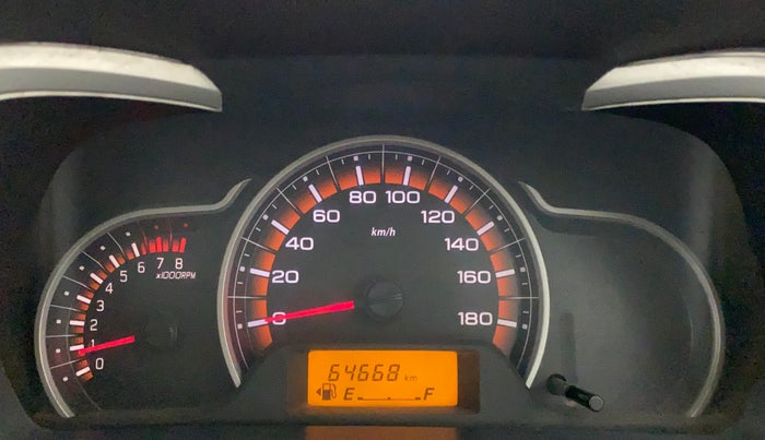 2017 Maruti Alto K10 VXI, Petrol, Manual, 64,709 km, Odometer Image