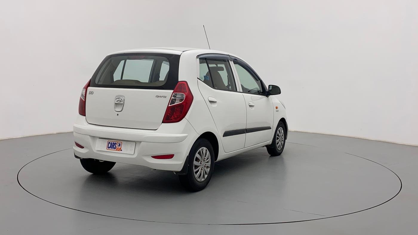 2016 Hyundai i10 SPORTZ 1.1 IRDE2, Petrol, Manual, 63,395 km, Right Back Diagonal
