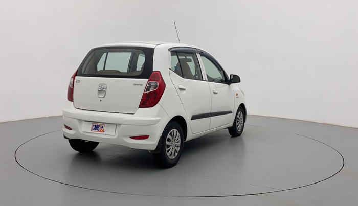 2016 Hyundai i10 SPORTZ 1.1 IRDE2, Petrol, Manual, 63,395 km, Right Back Diagonal