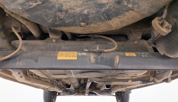 2017 Tata Bolt XE QUADRAJET, Diesel, Manual, 66,545 km, Rear Underbody