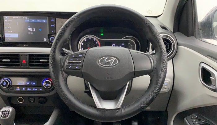 2020 Hyundai GRAND I10 NIOS ASTA 1.2 KAPPA VTVT, Petrol, Manual, 22,126 km, Steering Wheel Close Up