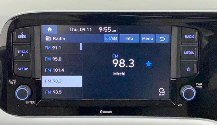 2020 Hyundai GRAND I10 NIOS ASTA 1.2 KAPPA VTVT, Petrol, Manual, 22,126 km, Infotainment System