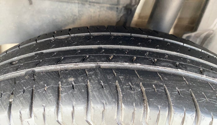 2019 Maruti Dzire VXI, Petrol, Manual, 49,126 km, Left Rear Tyre Tread