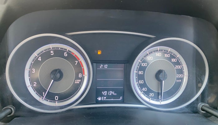 2019 Maruti Dzire VXI, Petrol, Manual, 49,126 km, Odometer Image