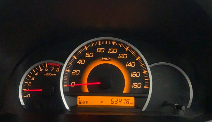 2015 Maruti Wagon R 1.0 VXI, Petrol, Manual, 63,478 km, Odometer Image