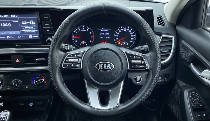 2020 KIA SELTOS HTK PLUS 1.5 PETROL, Petrol, Manual, 20,268 km, Steering Wheel Close Up