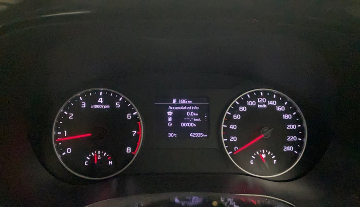 2022 KIA SELTOS HTX 1.5 PETROL, Petrol, Manual, 42,910 km, Odometer Image