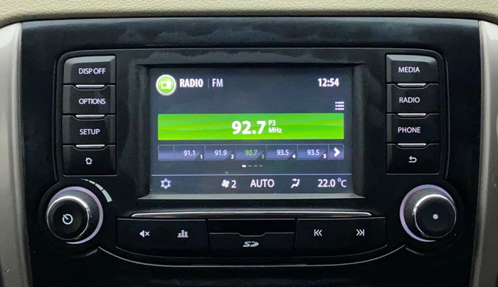 2017 Tata Zest XT PETROL, Petrol, Manual, 69,819 km, Infotainment System