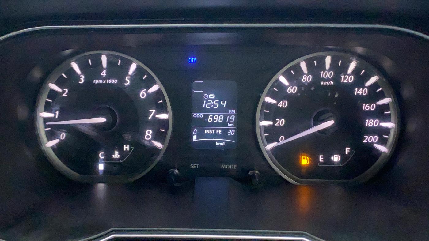 2017 Tata Zest XT PETROL, Petrol, Manual, 69,819 km, Odometer Image