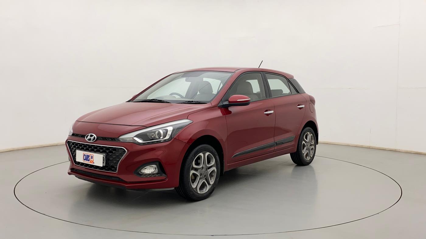 2019 Hyundai Elite i20 ASTA (O) CVT, Petrol, Automatic, 31,248 km, Left Front Diagonal