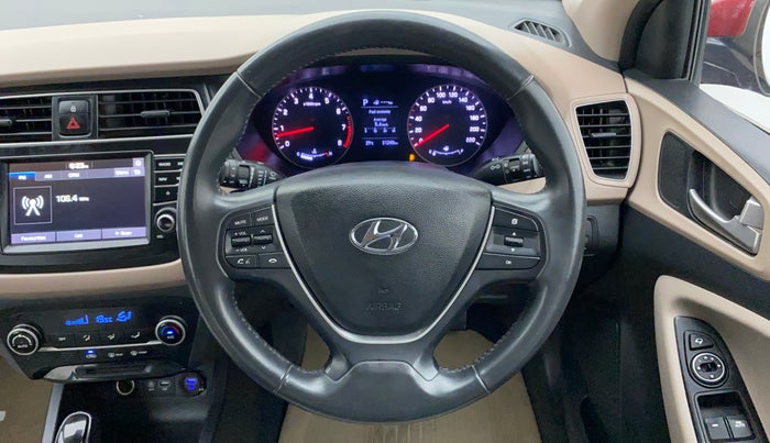 2019 Hyundai Elite i20 ASTA (O) CVT, Petrol, Automatic, 31,248 km, Steering Wheel Close Up