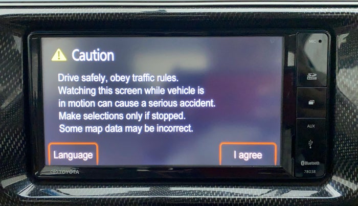 2014 Toyota Corolla Altis VL AT PETROL, Petrol, Automatic, 1,04,005 km, Infotainment System