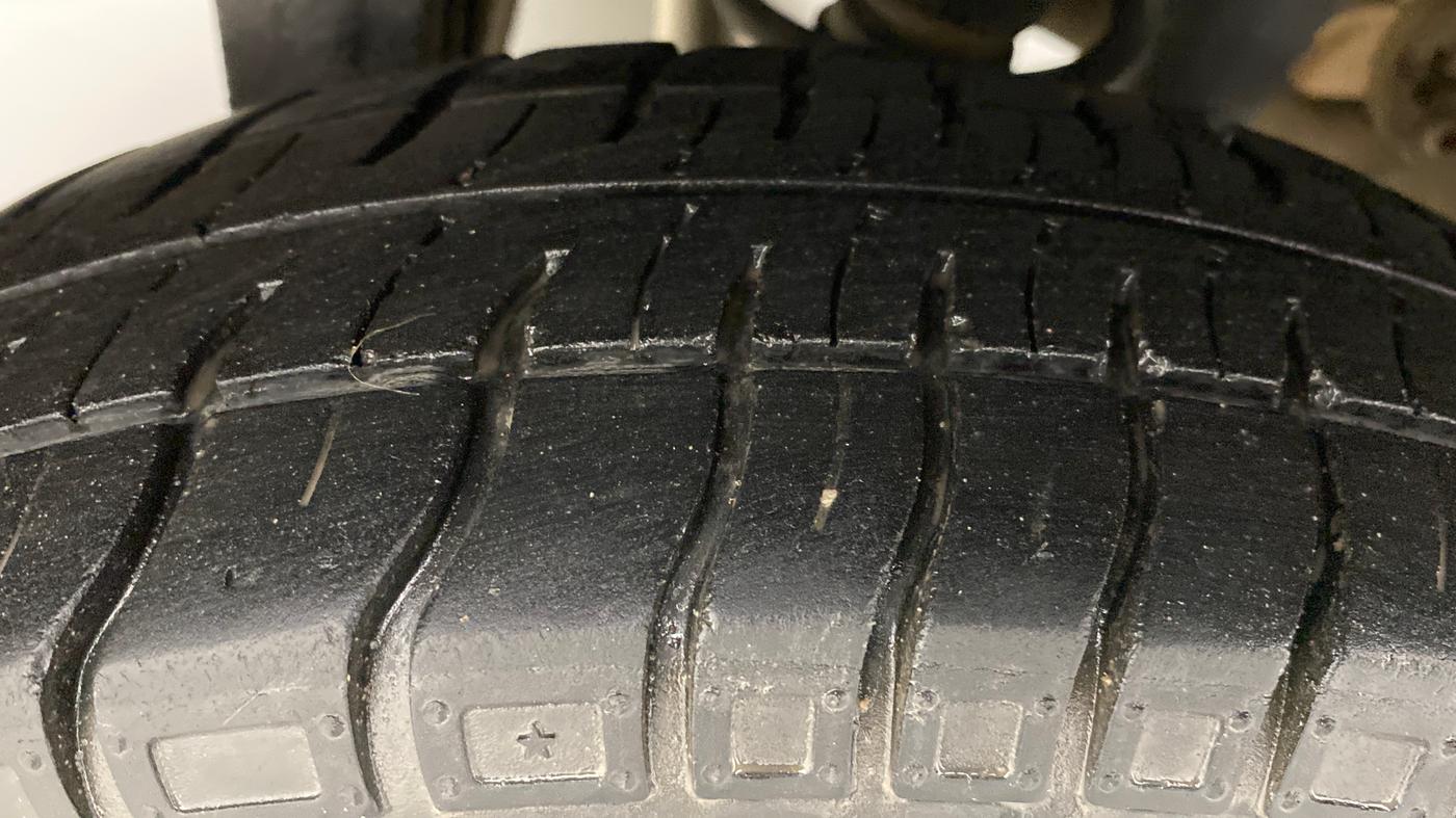 2018 Maruti Alto 800 VXI, Petrol, Manual, 47,058 km, Right Rear Tyre Tread