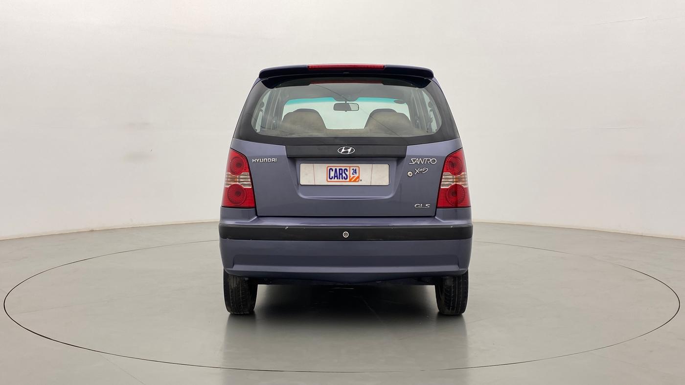 2010 Hyundai Santro Xing GLS, Petrol, Manual, 72,281 km, Back/Rear