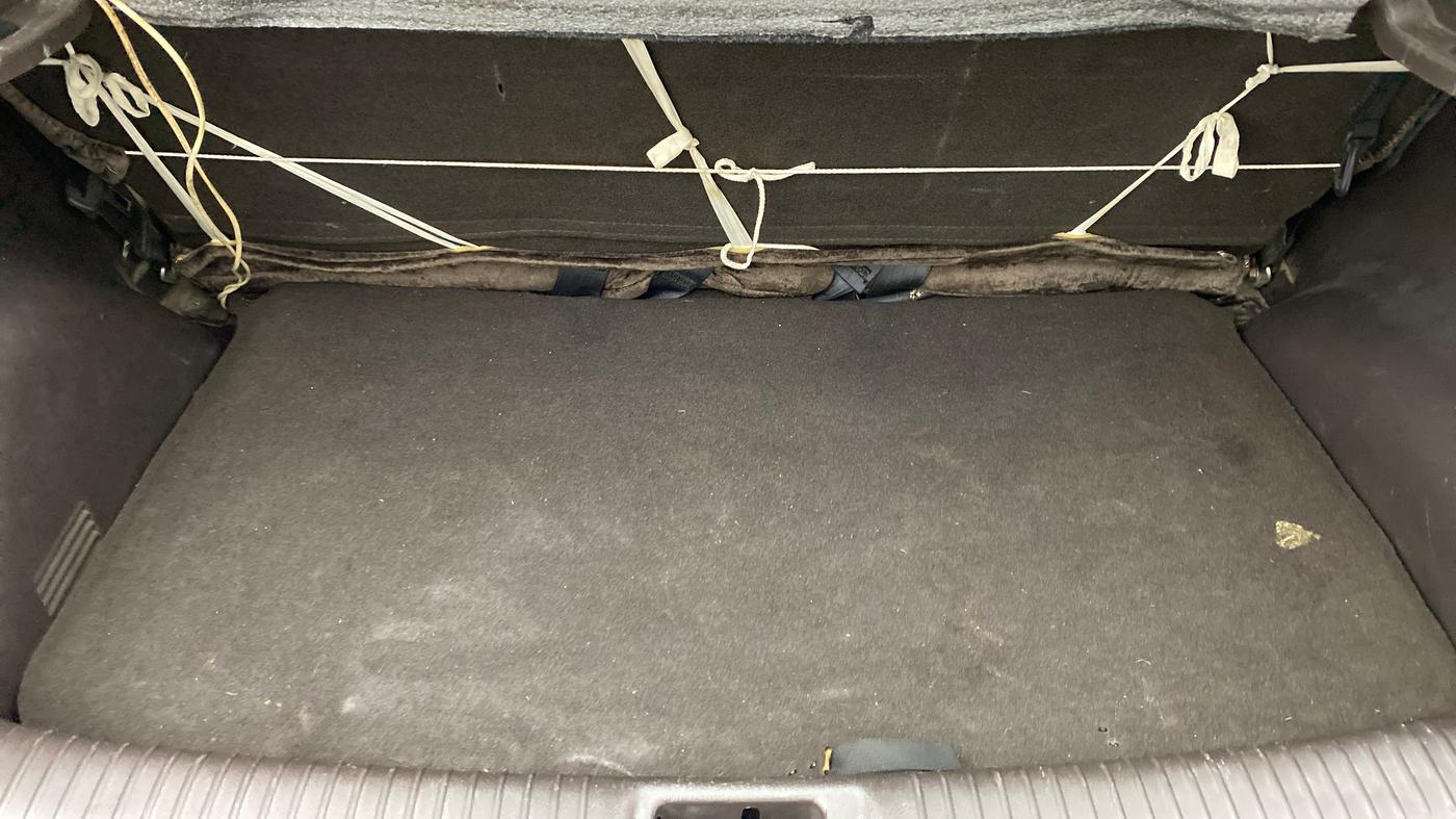 2010 Hyundai Santro Xing GLS, Petrol, Manual, 72,281 km, Boot Inside
