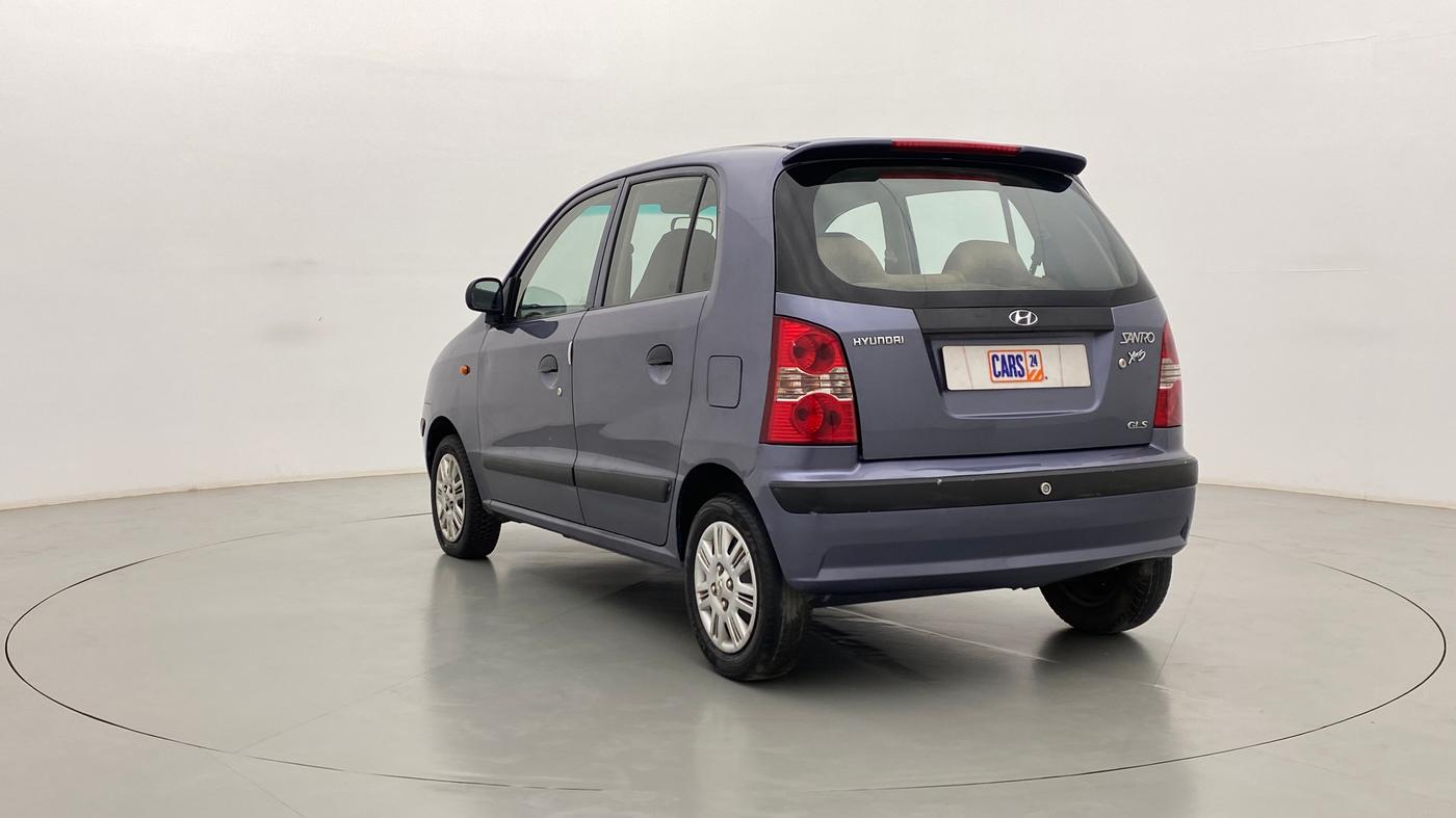 2010 Hyundai Santro Xing GLS, Petrol, Manual, 72,281 km, Left Back Diagonal