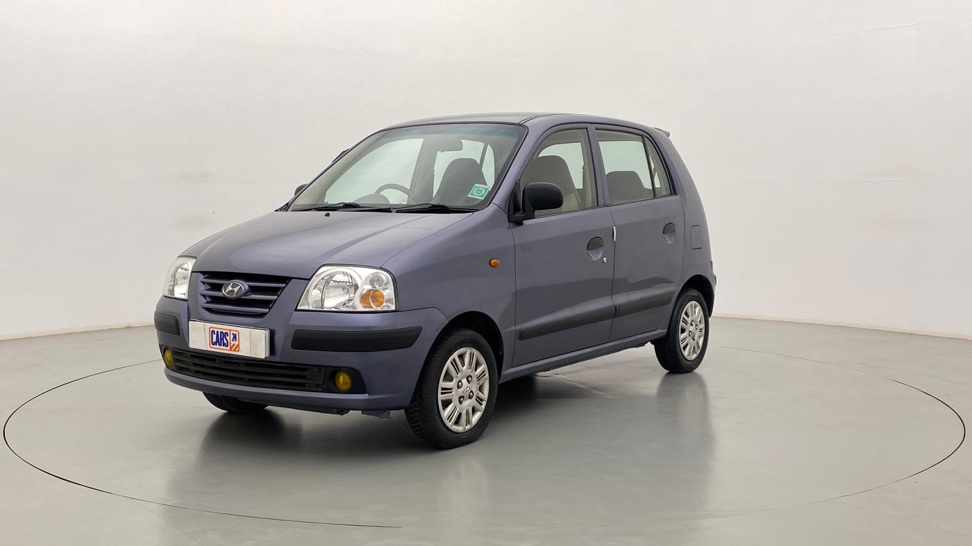 2010 Hyundai Santro Xing GLS, Petrol, Manual, 72,281 km, Left Front Diagonal