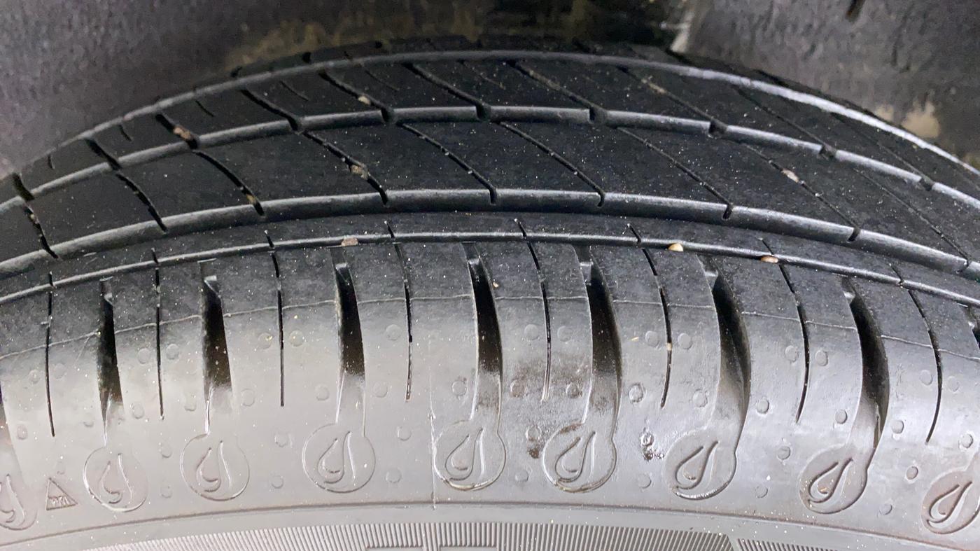 2021 Renault Kwid RXL, Petrol, Manual, 11,917 km, Left Rear Tyre Tread